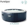 Spa gonflable INTEX Blue Navy 6 places PURESPA