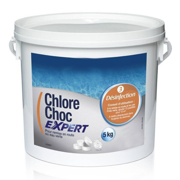 Chlore choc expert : Traitement choc à base de chlore