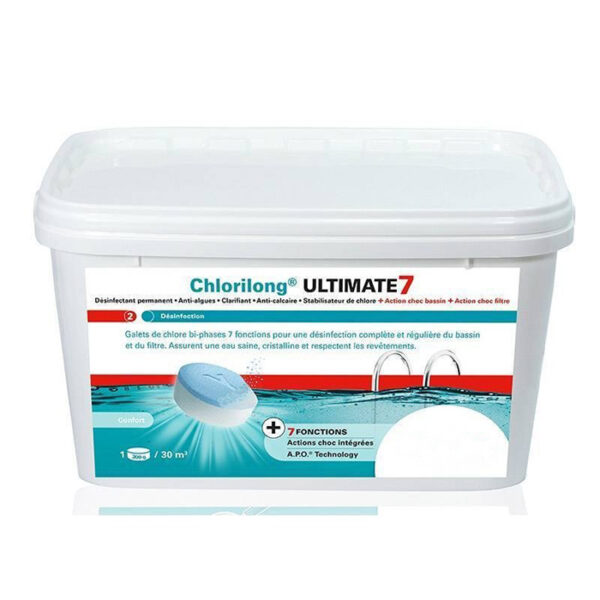 Chlorilong ultimate 7 : Chlore multifonctions